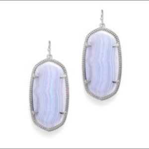 Kendra Scott Blue Lace Agate Danielle